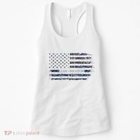 Clan Crichton Scottish Tartan Us Flag Kilt Scotland Women's Tank Top thumb 0