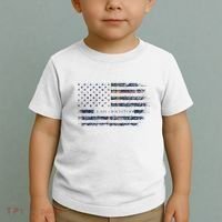 Clan Crichton Scottish Tartan Us Flag Kilt Scotland Toddler T-Shirt thumb 2