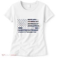 Clan Crichton Scottish Tartan Us Flag Kilt Scotland Women's T-Shirt thumb 0