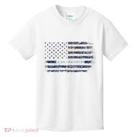 Clan Crichton Scottish Tartan Us Flag Kilt Scotland Kids T-Shirt thumb 0