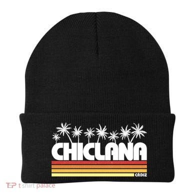 Chiclana Cadiz Spain Retro Tourism Cool Gift Beanie