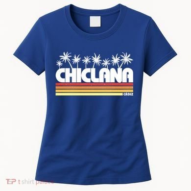 Chiclana Cadiz Spain Retro Tourism Cool Gift Women's T-Shirt