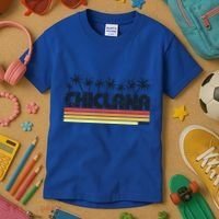 Chiclana Cadiz Spain Retro Tourism Cool Gift Kids T-Shirt thumb 3