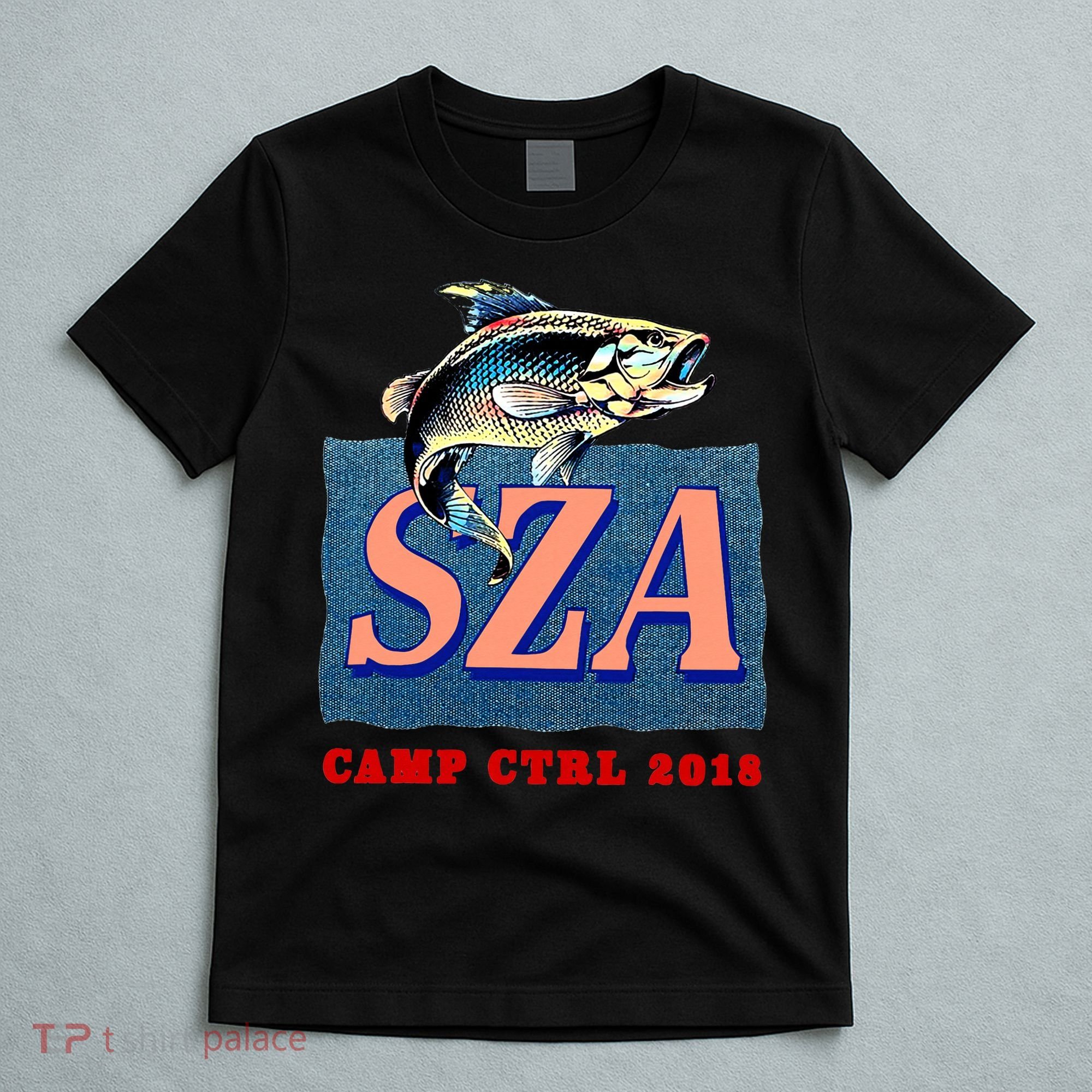 Camp Ctrl SZA fishing T-Shirt