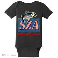 Camp Ctrl SZA fishing Baby Bodysuit thumb 0