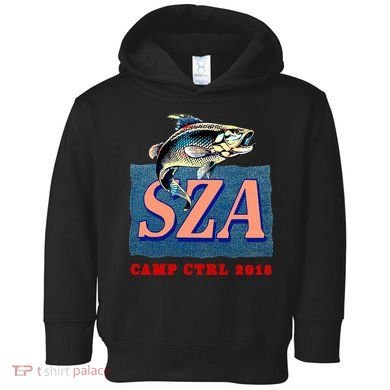 Camp Ctrl SZA fishing Toddler Hoodie