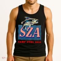 Camp Ctrl SZA fishing Tank Top thumb 3