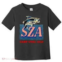Camp Ctrl SZA fishing Toddler T-Shirt thumb 0