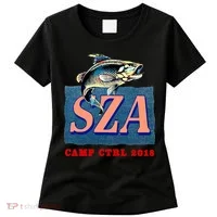 Camp Ctrl SZA fishing Women's T-Shirt thumb 0