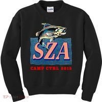 Camp Ctrl SZA fishing Kids Sweatshirt thumb 0