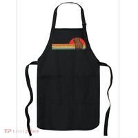 Capybara Chest Sunset Retro Capy Rodent Women Apron thumb 0