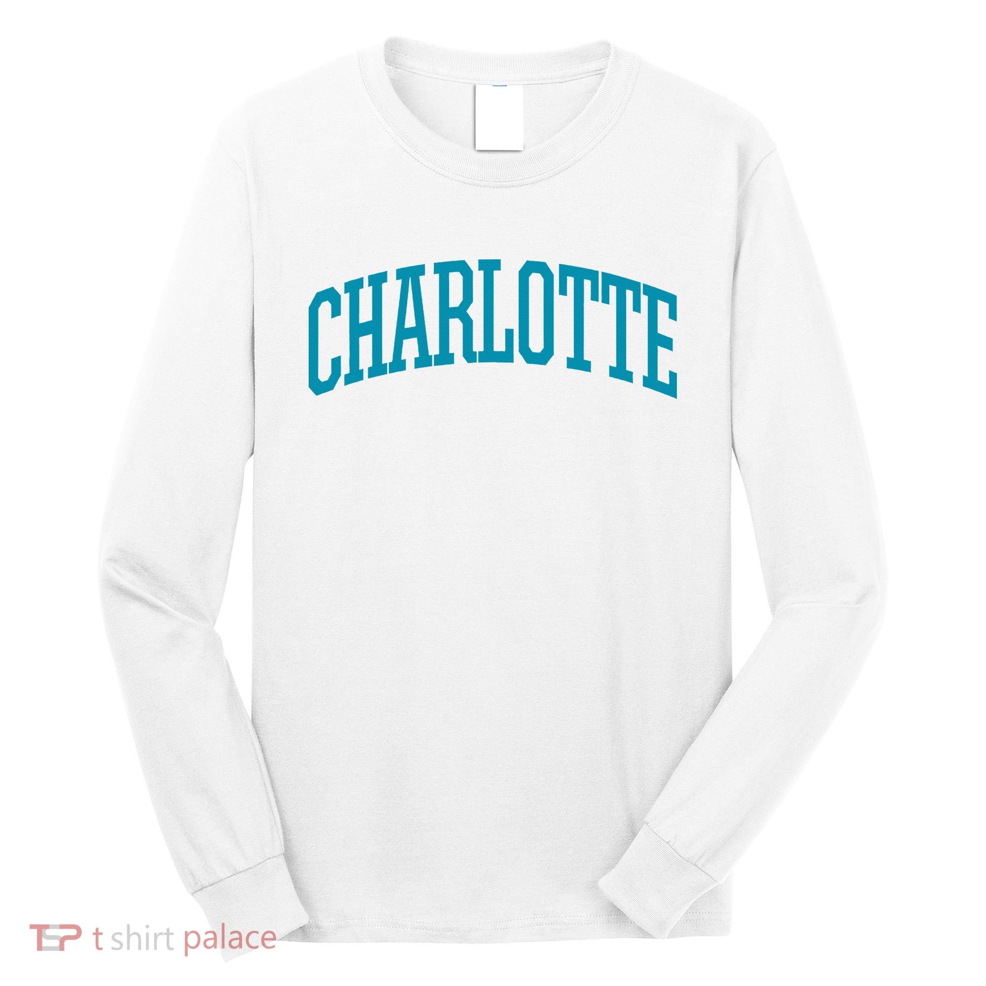 Charlotte Charlotte Sports Collegestyle Long Sleeve Shirt