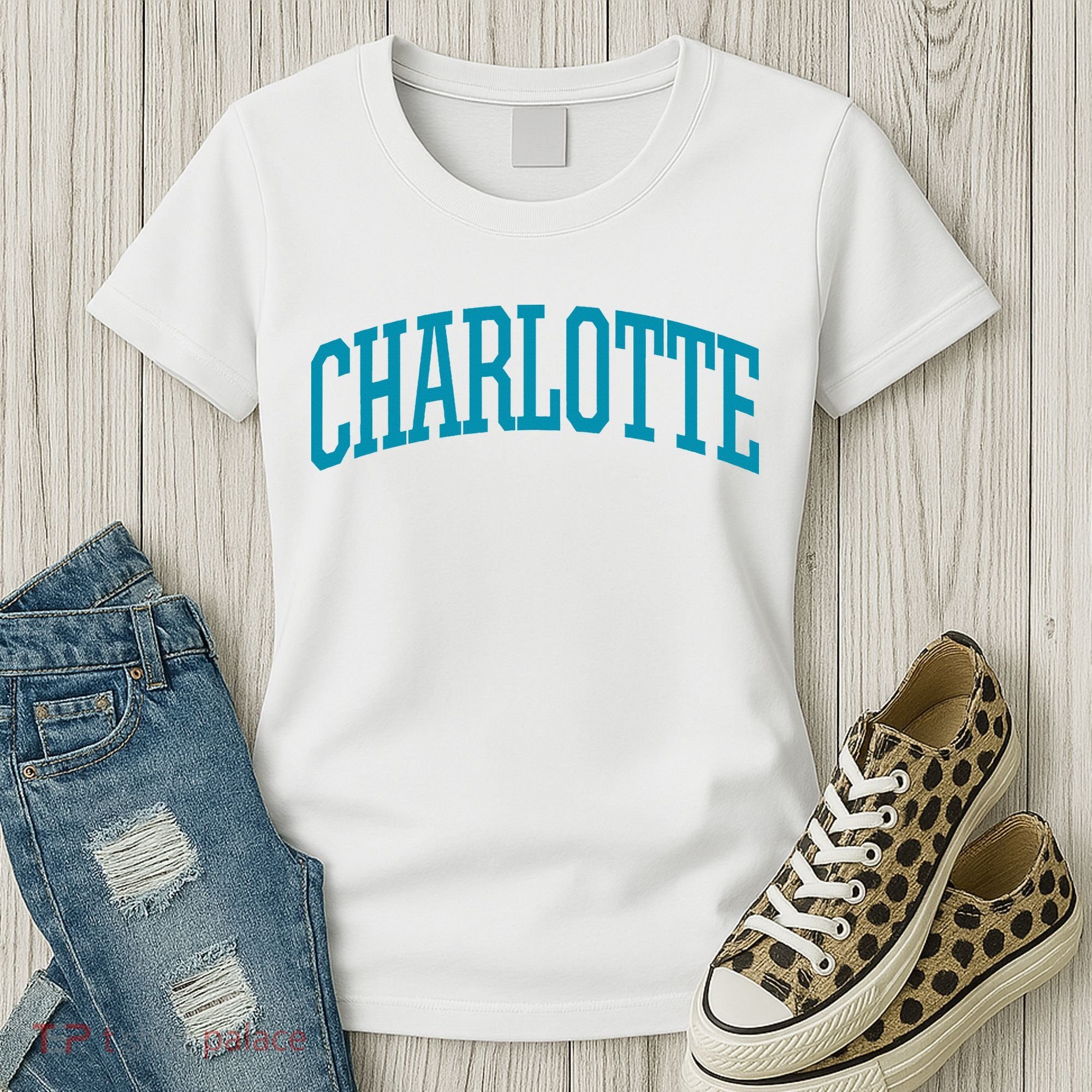 Charlotte Charlotte Sports Collegestyle Women's T-Shirt