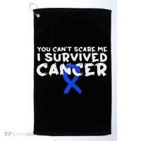 Colon Cancer Survivor Golf Towel thumb 0