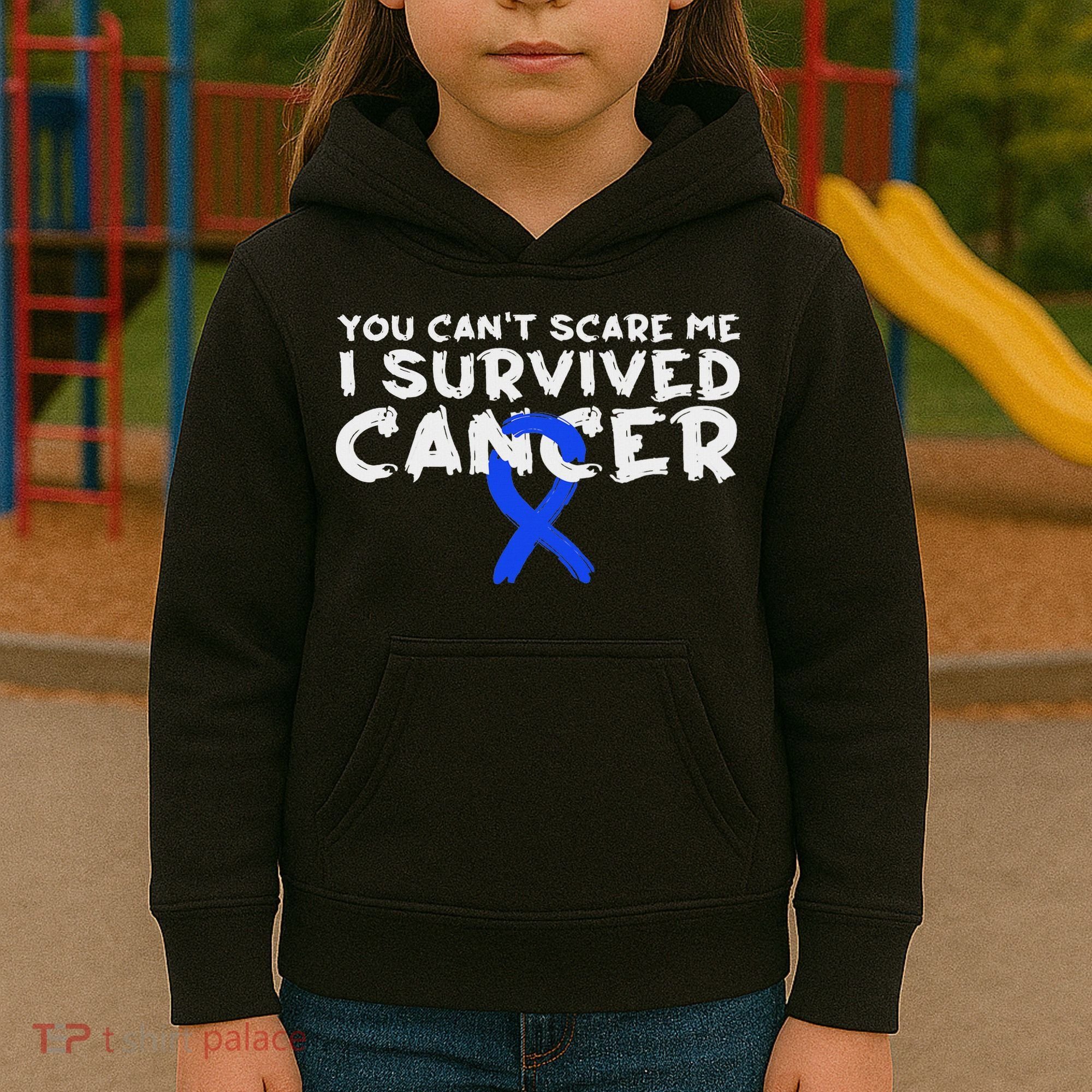Colon Cancer Survivor Kids Hoodie