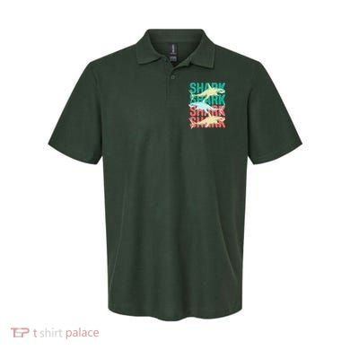 Cool Colorful Sharks Polo