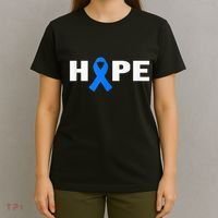 Colon Cancer Shirt - Hope Colorectal Cancer Awareness T-Shirt thumb 4