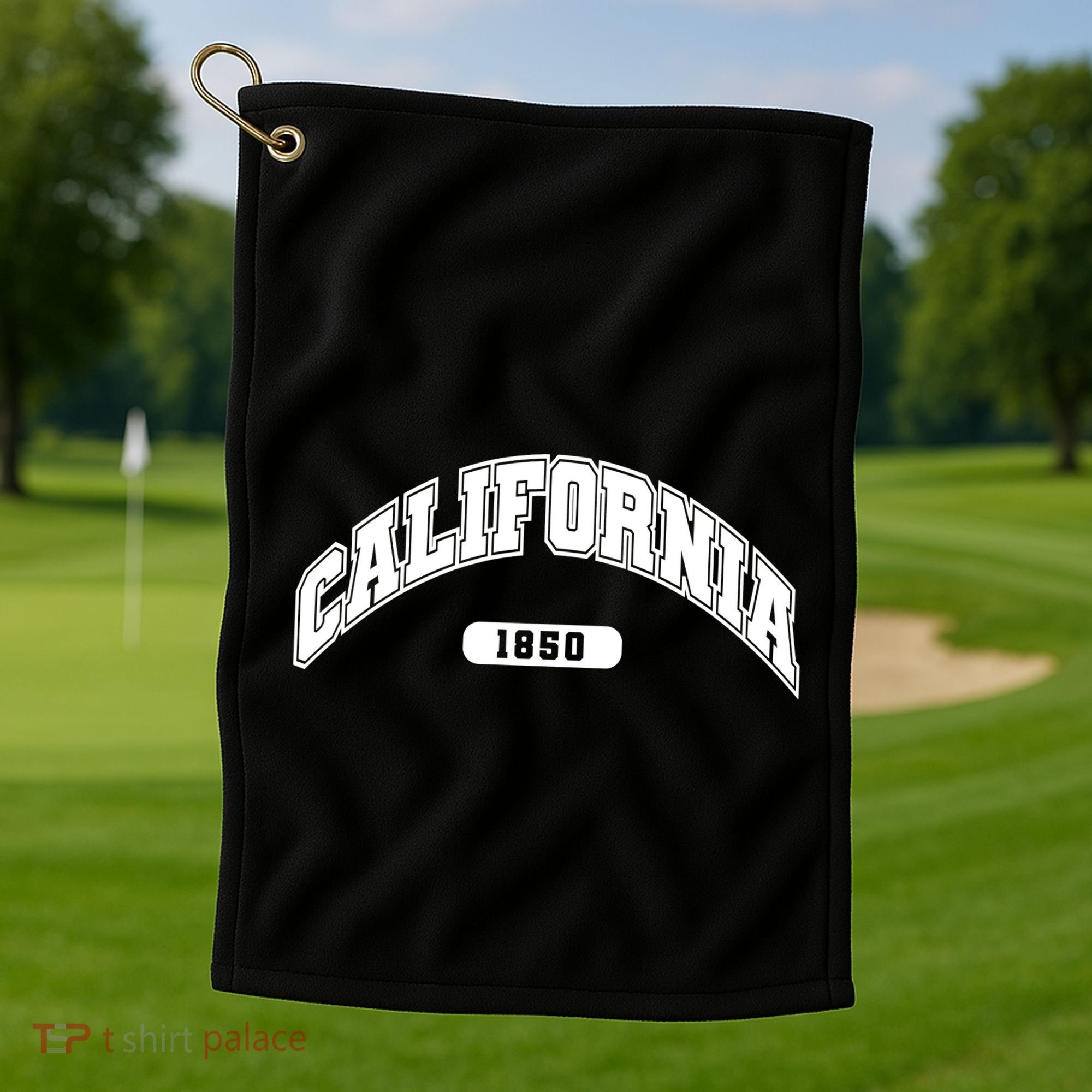 California Collegiate Style 1850 Golf Towel