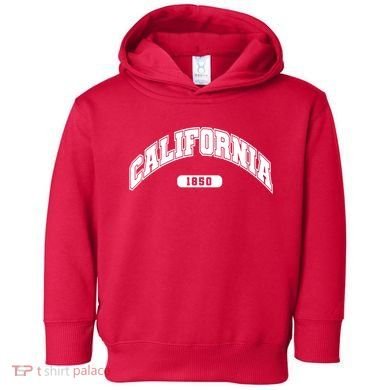 California Collegiate Style 1850 Toddler Hoodie