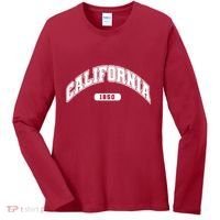 California Collegiate Style 1850 Women's Long Sleeve Shirt thumb 0
