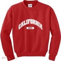 California Collegiate Style 1850 Kids Sweatshirt thumb 0