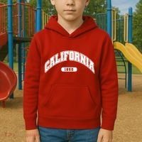 California Collegiate Style 1850 Kids Hoodie thumb 2