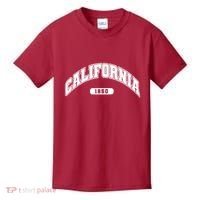 California Collegiate Style 1850 Kids T-Shirt thumb 0
