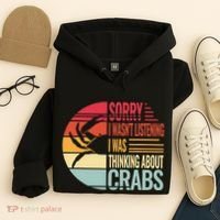 crab crabmeat seafood crabbing crabs crabby Hoodie thumb 4
