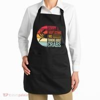 crab crabmeat seafood crabbing crabs crabby Apron thumb 2