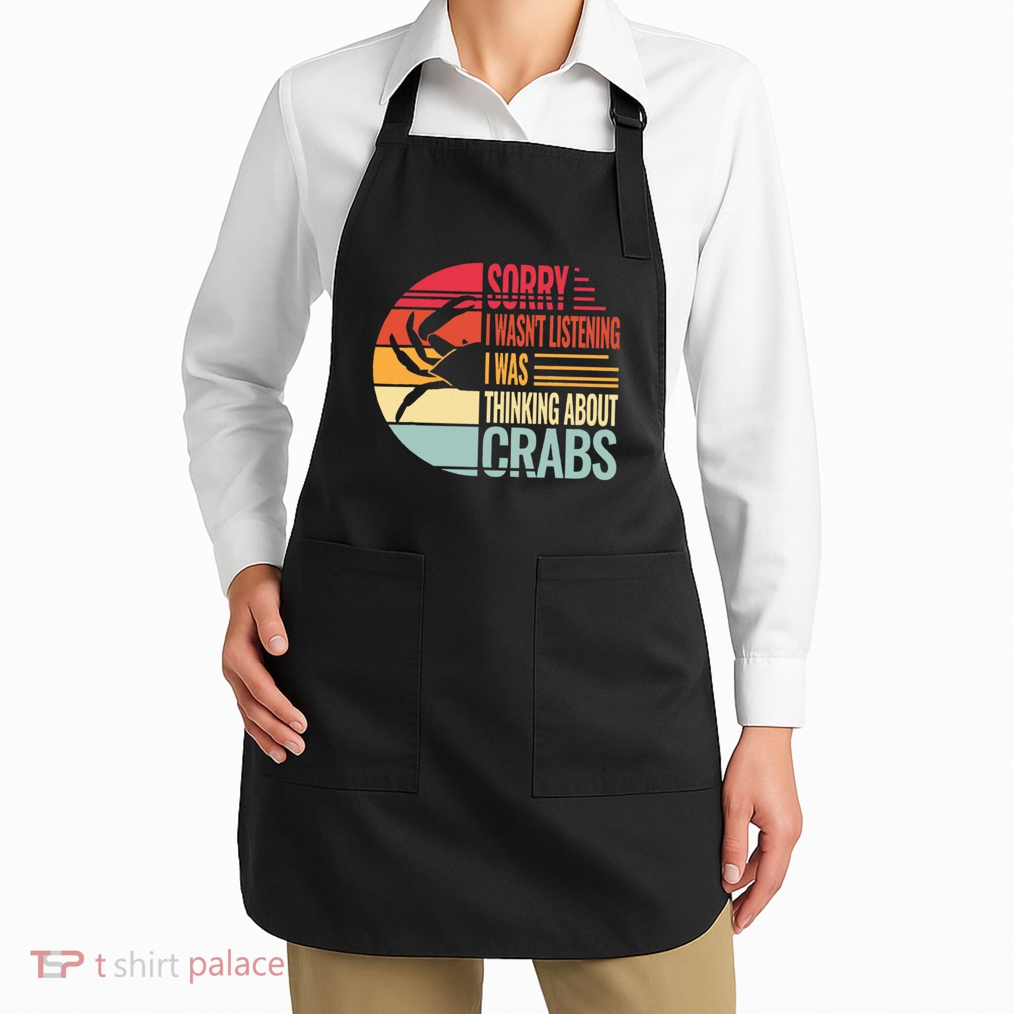 crab crabmeat seafood crabbing crabs crabby Apron