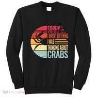 crab crabmeat seafood crabbing crabs crabby Sweatshirt thumb 0