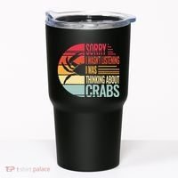 crab crabmeat seafood crabbing crabs crabby Tumbler thumb 0