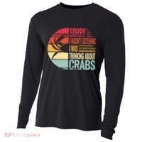 crab crabmeat seafood crabbing crabs crabby Cooling Performance Long Sleeve Crew thumb 0