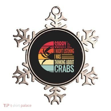crab crabmeat seafood crabbing crabs crabby Ornament