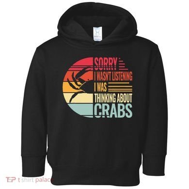 crab crabmeat seafood crabbing crabs crabby Toddler Hoodie