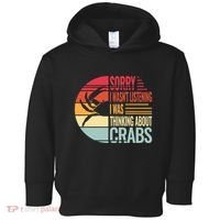 crab crabmeat seafood crabbing crabs crabby Toddler Hoodie thumb 0