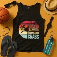 crab crabmeat seafood crabbing crabs crabby Tank Top thumb 4