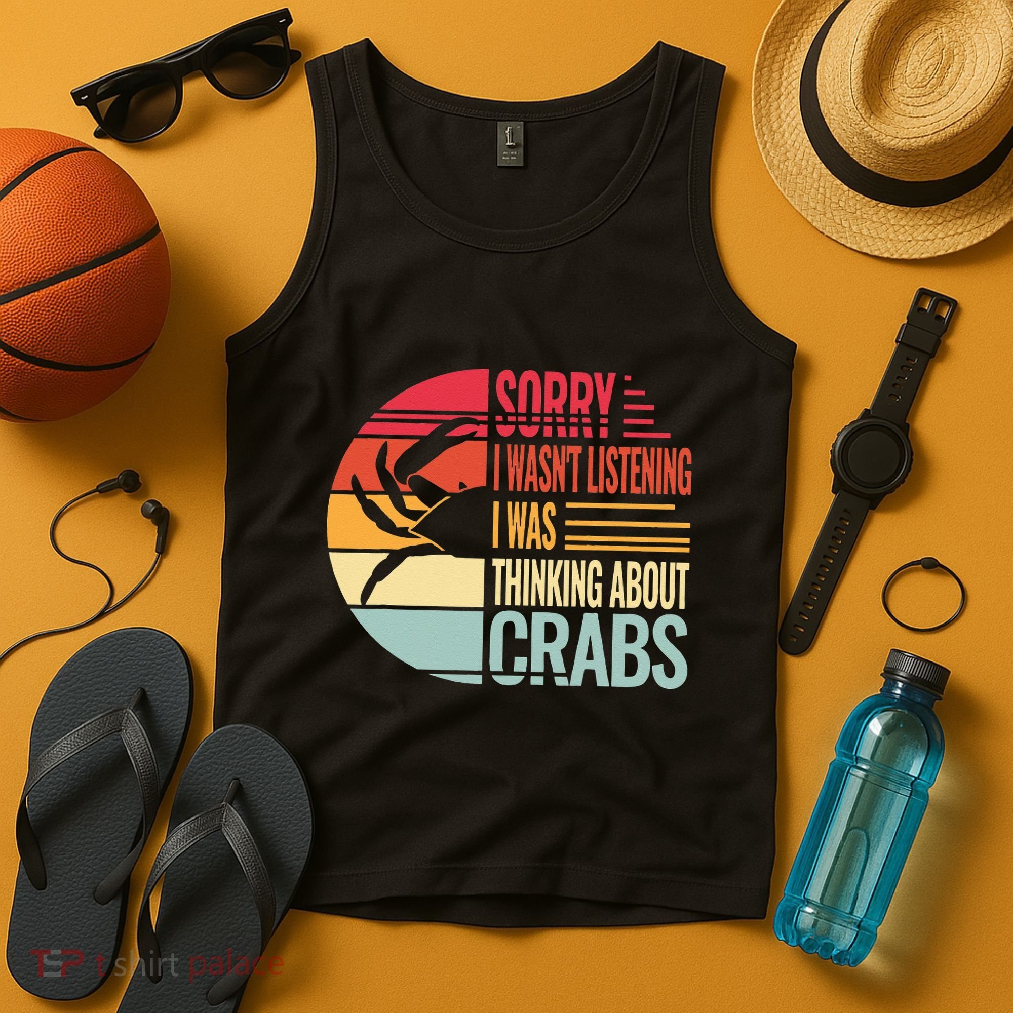 crab crabmeat seafood crabbing crabs crabby Tank Top