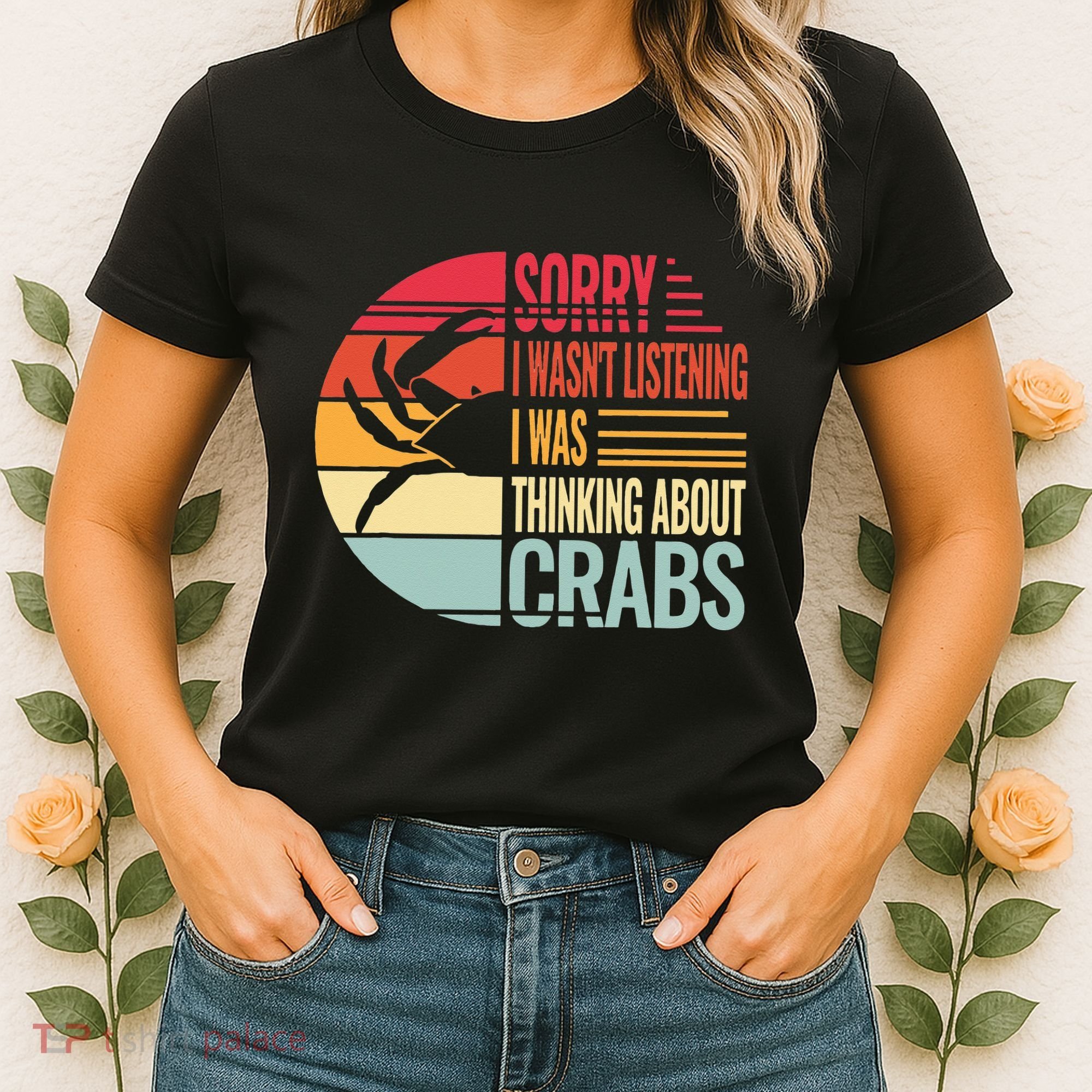 crab crabmeat seafood crabbing crabs crabby Women's T-Shirt