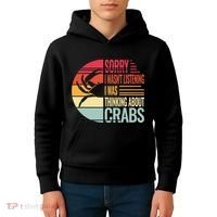 crab crabmeat seafood crabbing crabs crabby Kids Hoodie thumb 4