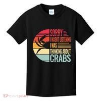 crab crabmeat seafood crabbing crabs crabby Kids T-Shirt thumb 0