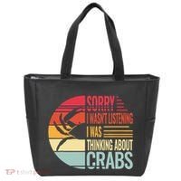 crab crabmeat seafood crabbing crabs crabby Tote Bag thumb 0