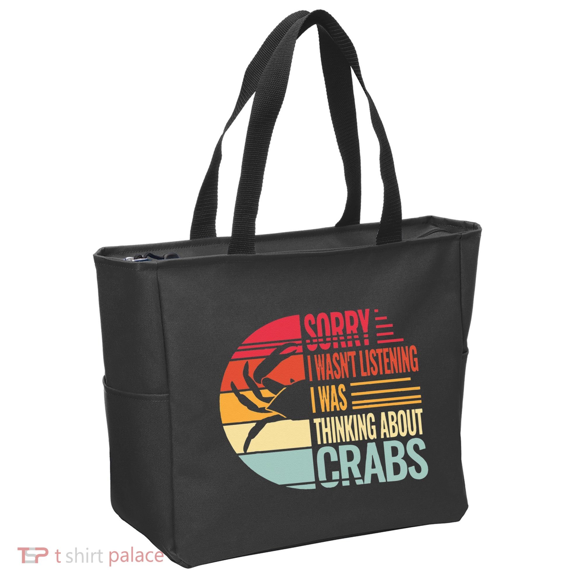 crab crabmeat seafood crabbing crabs crabby Tote Bag