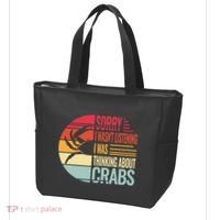crab crabmeat seafood crabbing crabs crabby Tote Bag thumb 3
