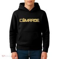 Comrade Communis Socialist Workers Communism Kids Hoodie thumb 4