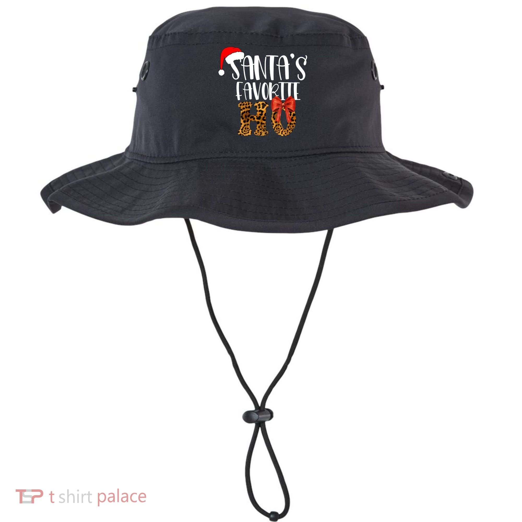 Cute Cheetah SantaS Favorite Ho Christmas S Gift Bucket Hat
