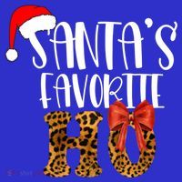 Cute Cheetah SantaS Favorite Ho Christmas S Gift Visor thumb 3