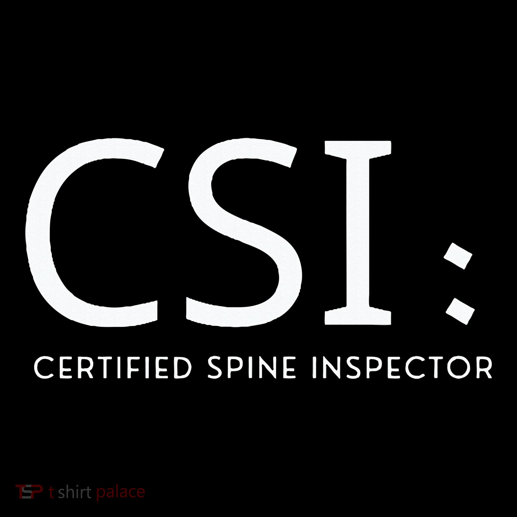 Csi Certified Spine Inspector Backpack