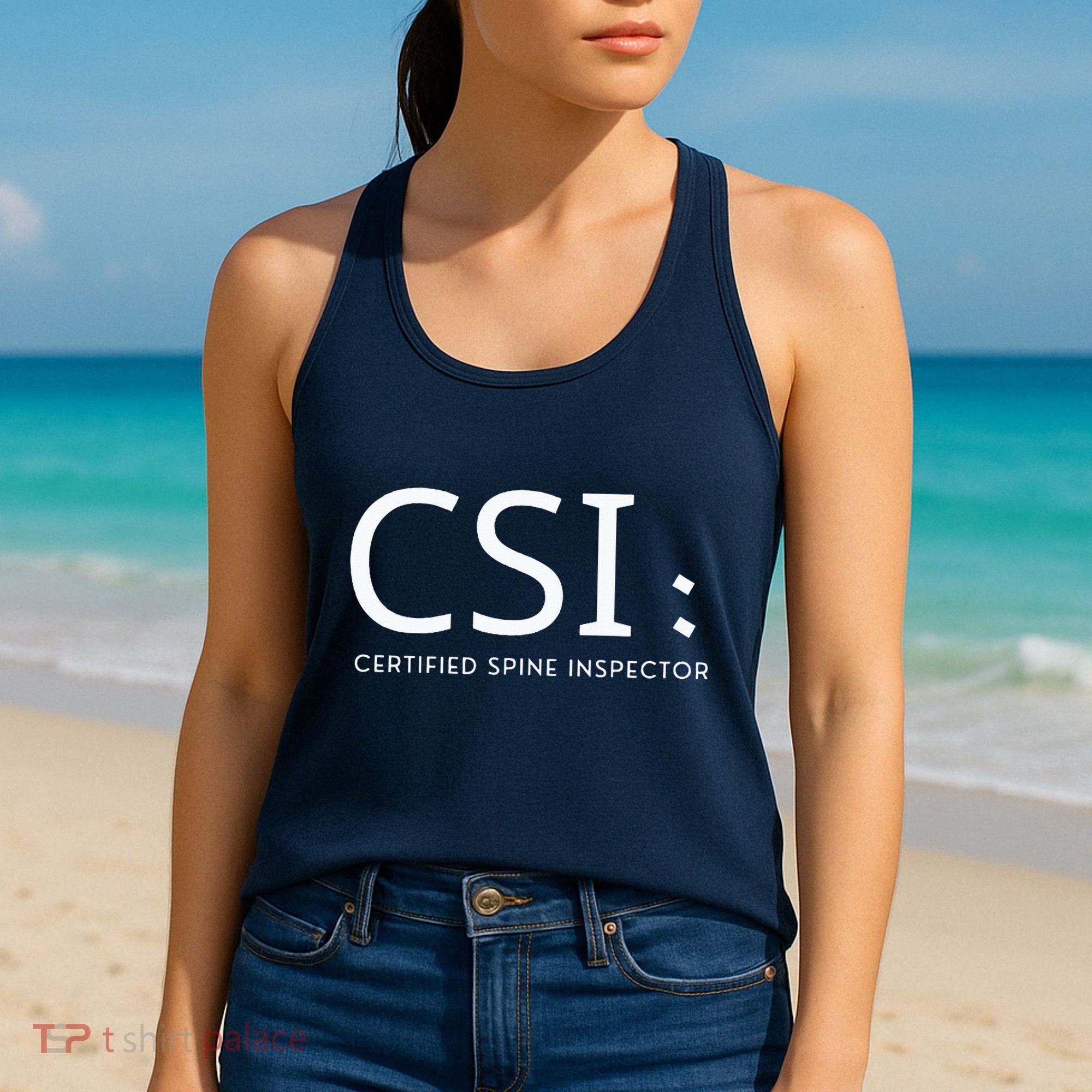 Csi Certified Spine Inspector Women's Tank Top