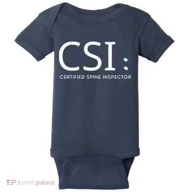 Csi Certified Spine Inspector Baby Bodysuit
